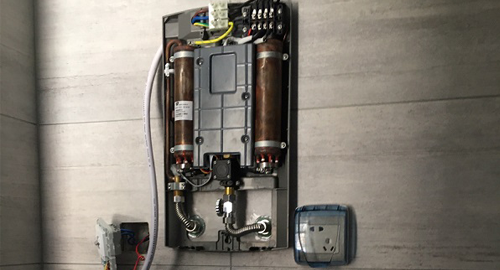 諾克司即熱式電熱水器安裝教程